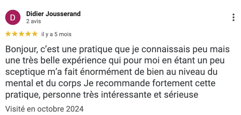 Avis client